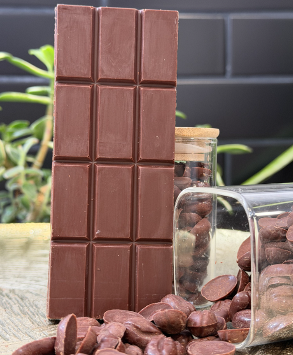 Toasted Coconut Vegan Milk Chocolate