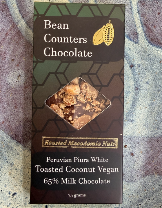 Toasted Coconut Vegan Milk Chocolate