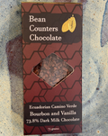Bourbon and Vanilla Dark Milk Chocolate
