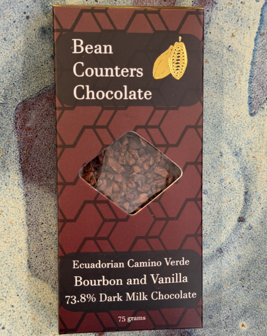 Bourbon and Vanilla Dark Milk Chocolate
